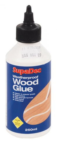 Supadec Weatherproof Wood Glue 250ml Supadec Weatherproof Wood Glue 250ml